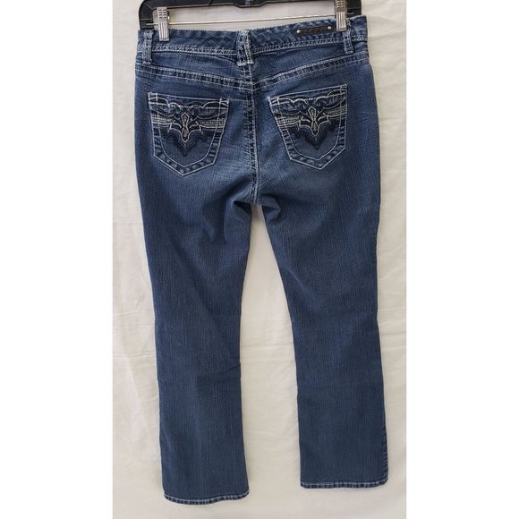 Rhythm in Blues ~ Women's Jeans ~ Embellished ~ Sz 6R - Picture 7 of 12